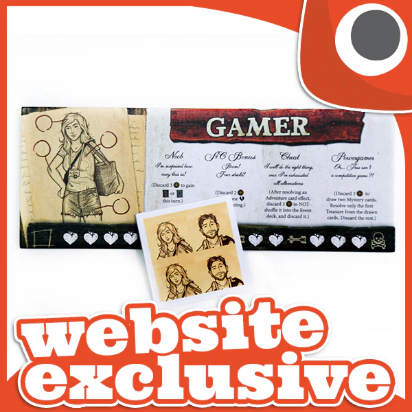 Robinson Crusoe - Gamer + Sticker & Pawns