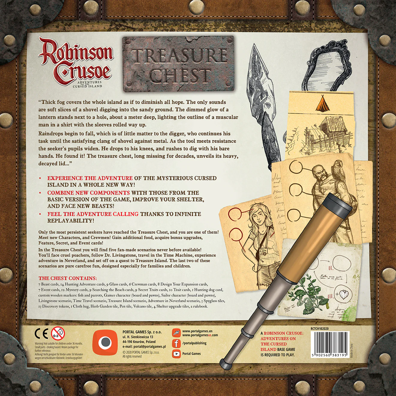 Robinson Crusoe Treasure Chest - Image 2